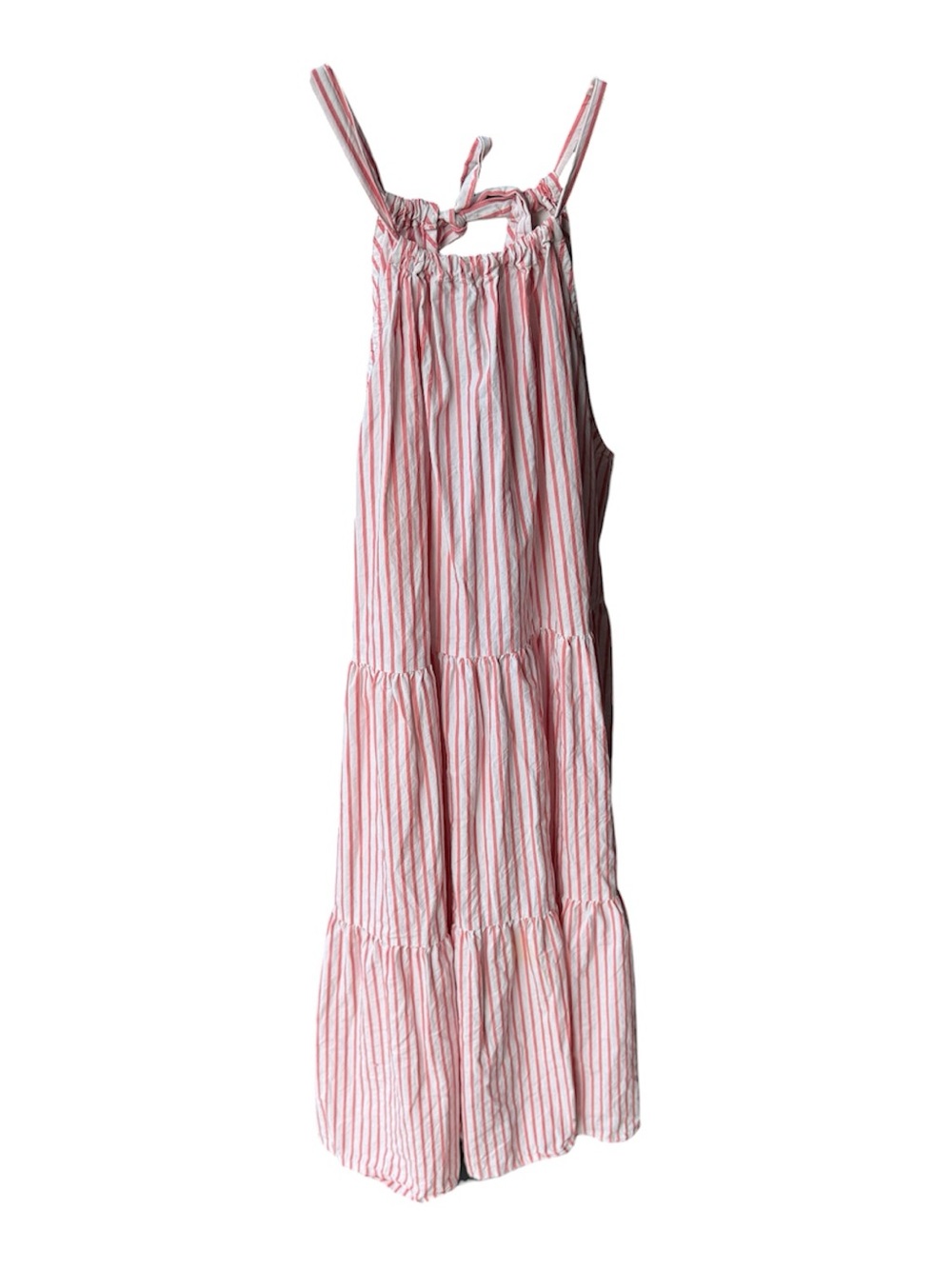 a new day Pink and White Striped Maxi Dress